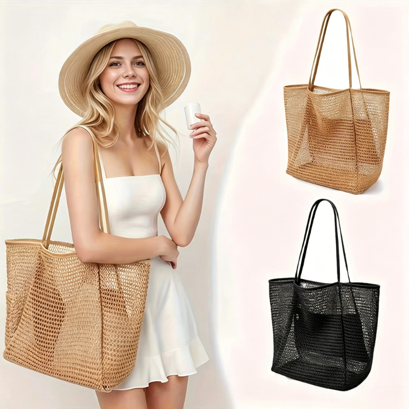 Luxury Beach Bags Ysl - Women's Large Capacity Beach Tote Bag