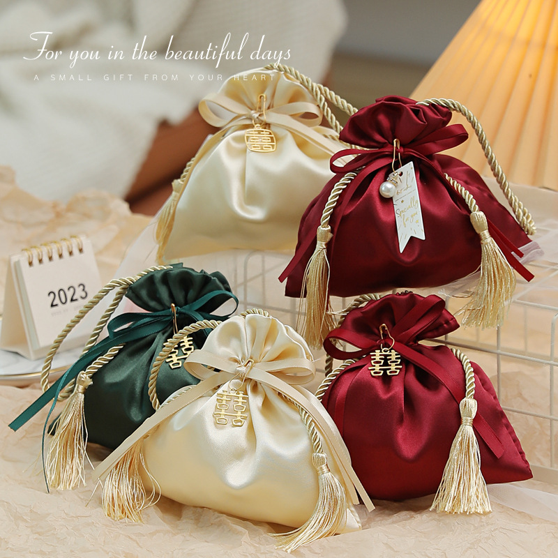 Luxury Bags From China - Luxury Packing Drawstring Velvet Pouch Sachet