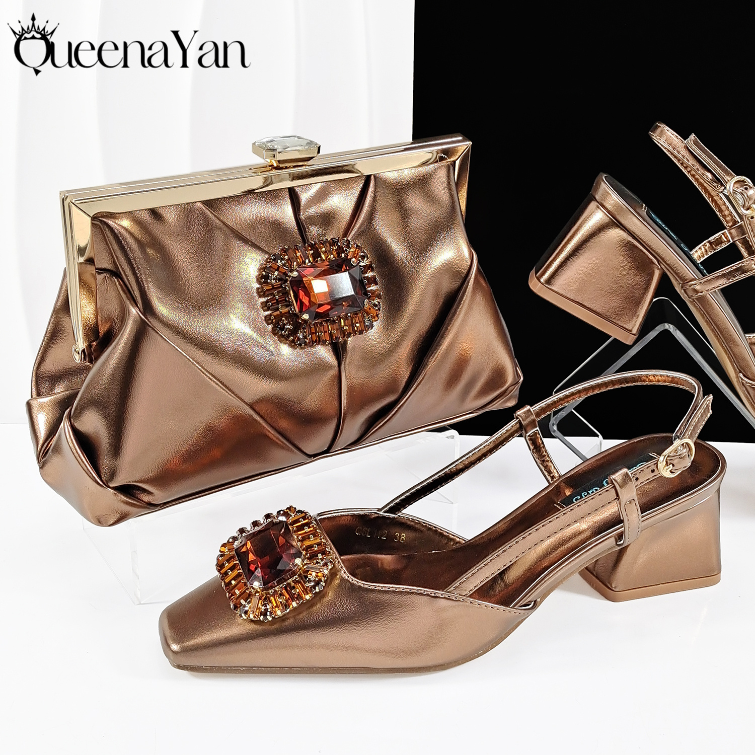 Luxury Bags And Shoes - Queena Yan High-end Matching! Elegant Women's