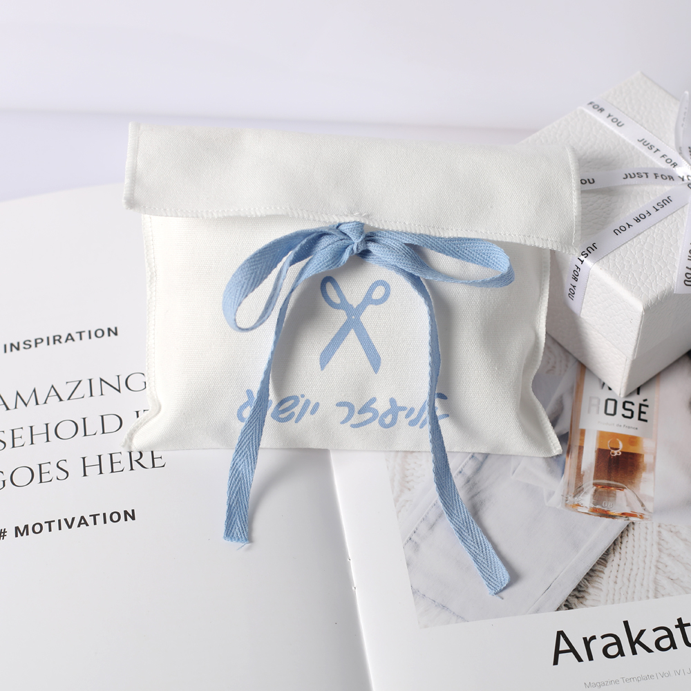 Luxury Bags From China - Custom Logo Luxury Jewelry Pouch Cotton