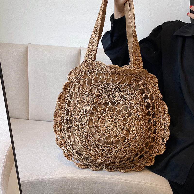 Bohemian Straw Bags for Women  - Luxury Beach Bags Ysl recension och pris
