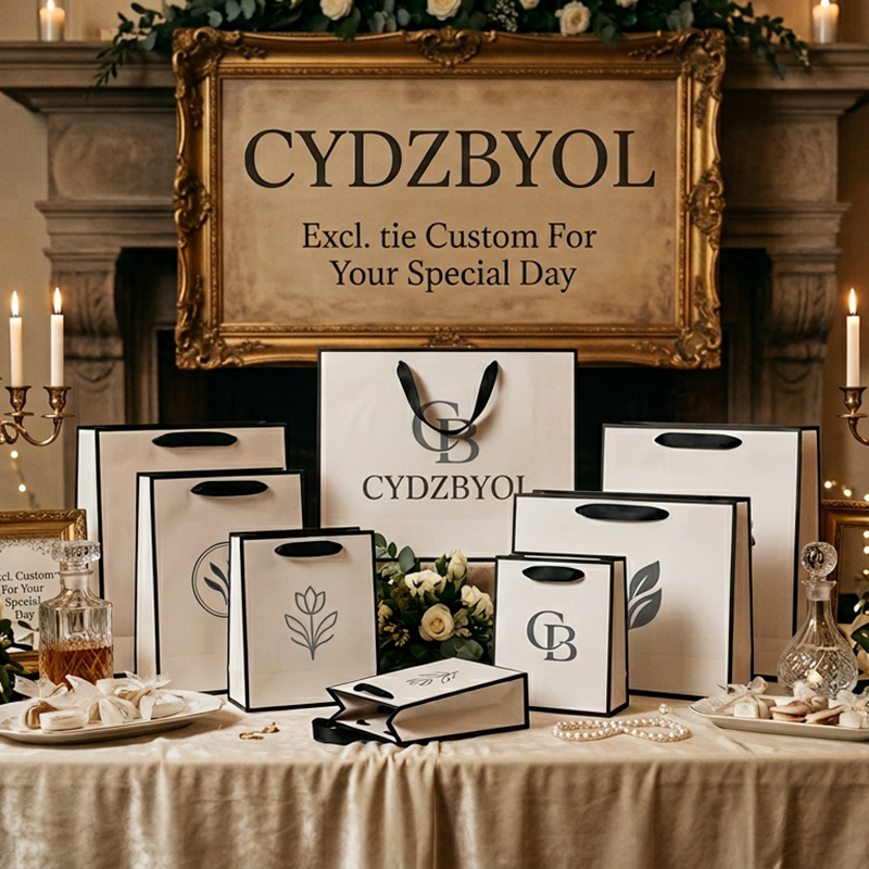 CYDZBYOL 10 Pcs Custom Logo Pa - Luxury Bags From China recension och pris