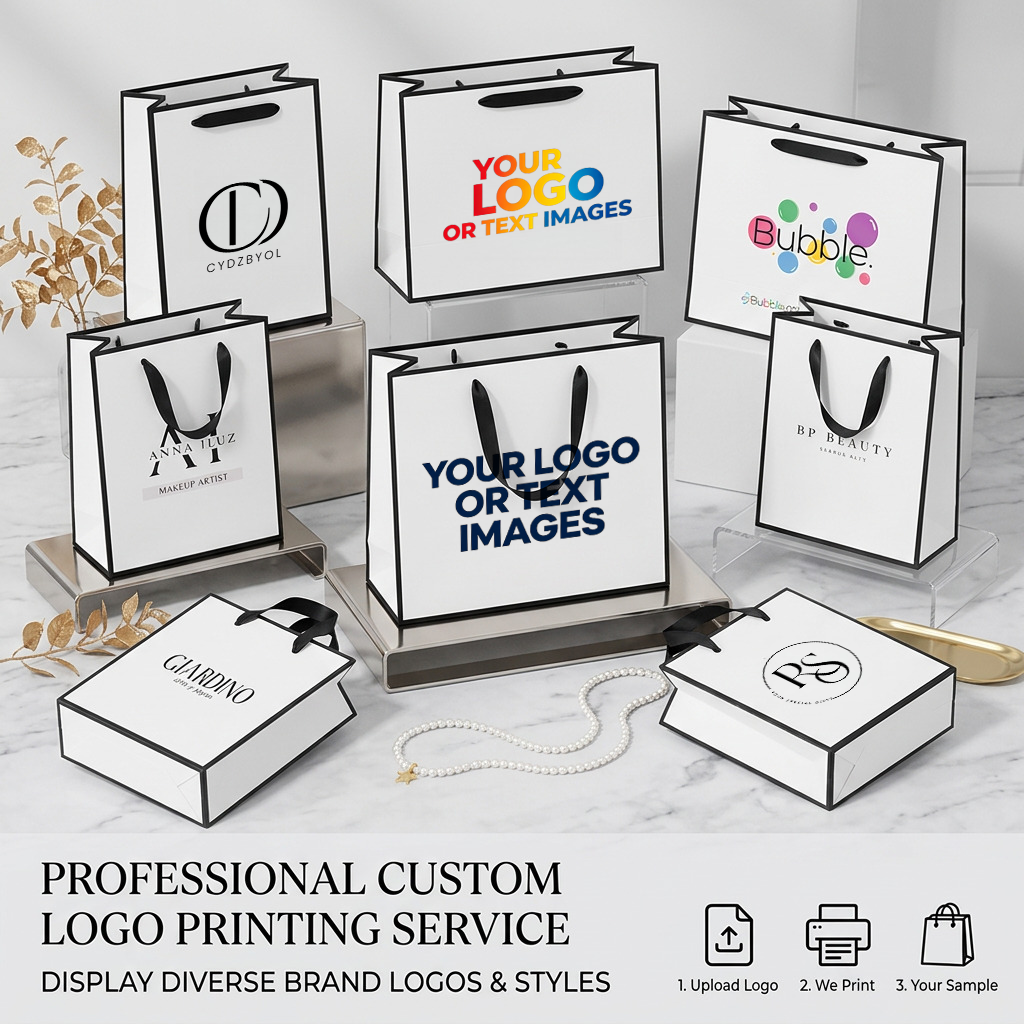 CYDZBYOL 10 Pcs Custom Logo Pa - Luxury Bags From China recension och pris