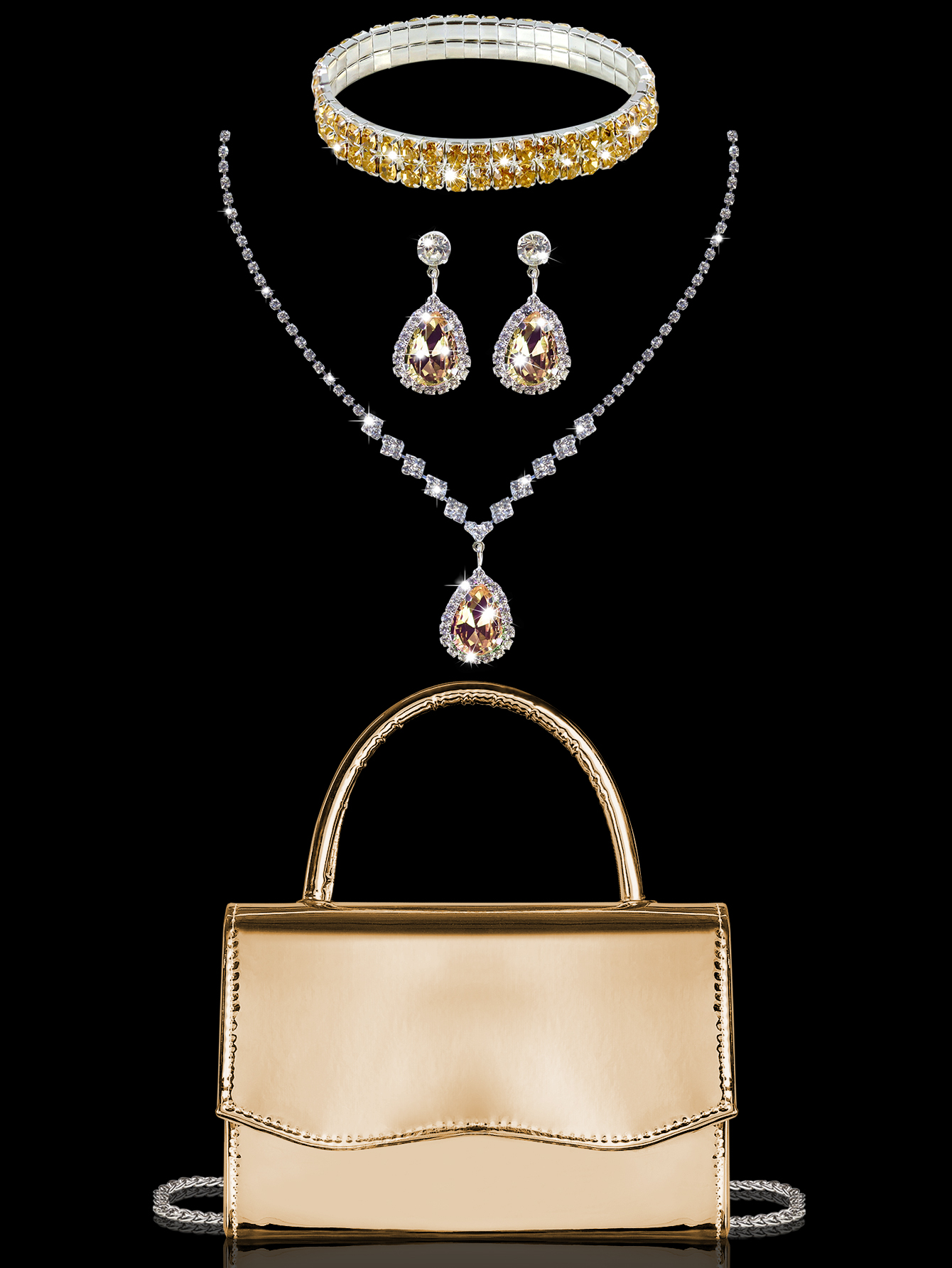 Shining Laser Banquet Women's  - Luxury Bags Classy recension och pris