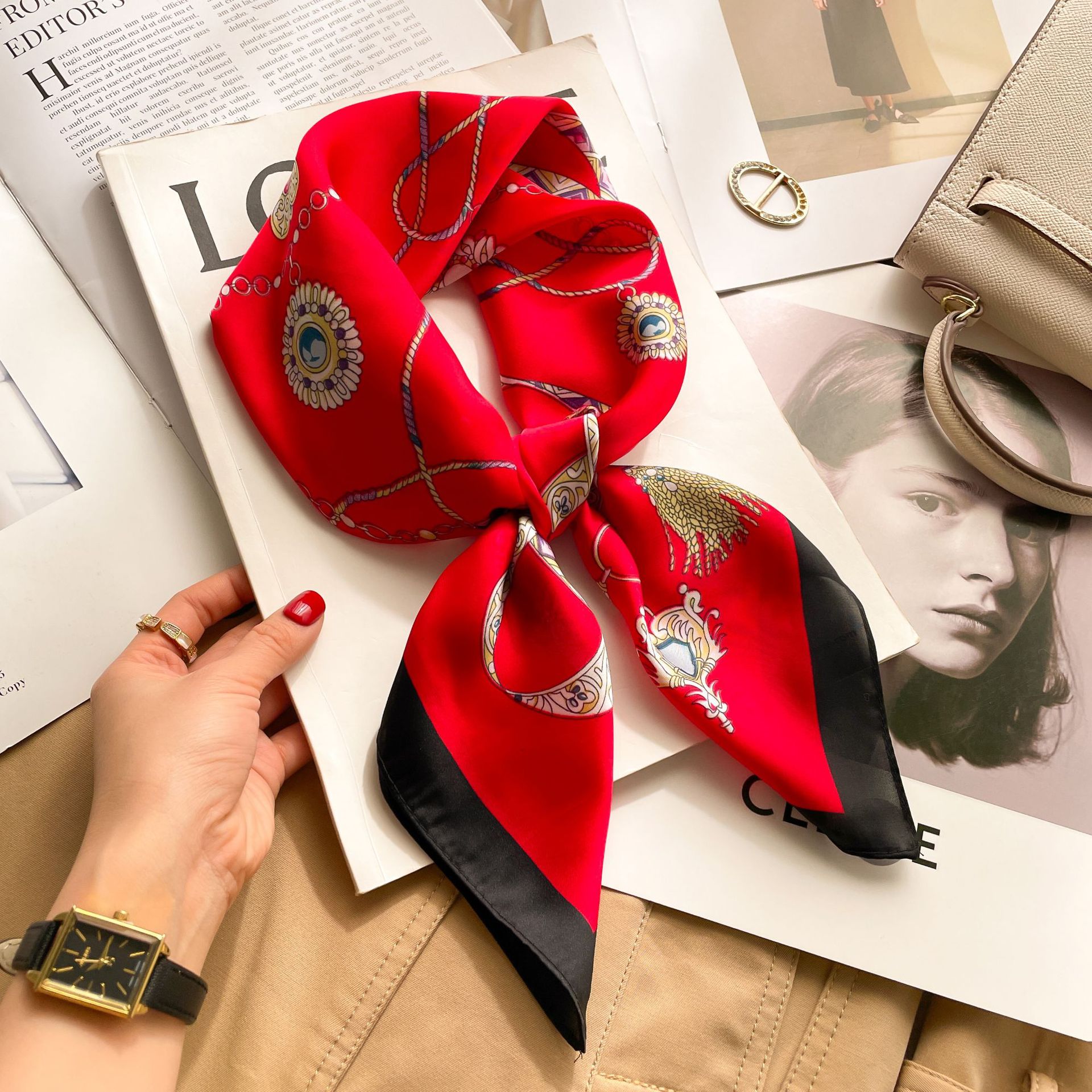2025 Luxury Fashion Print 70*7 - Luxury Bags For Summer recension och pris