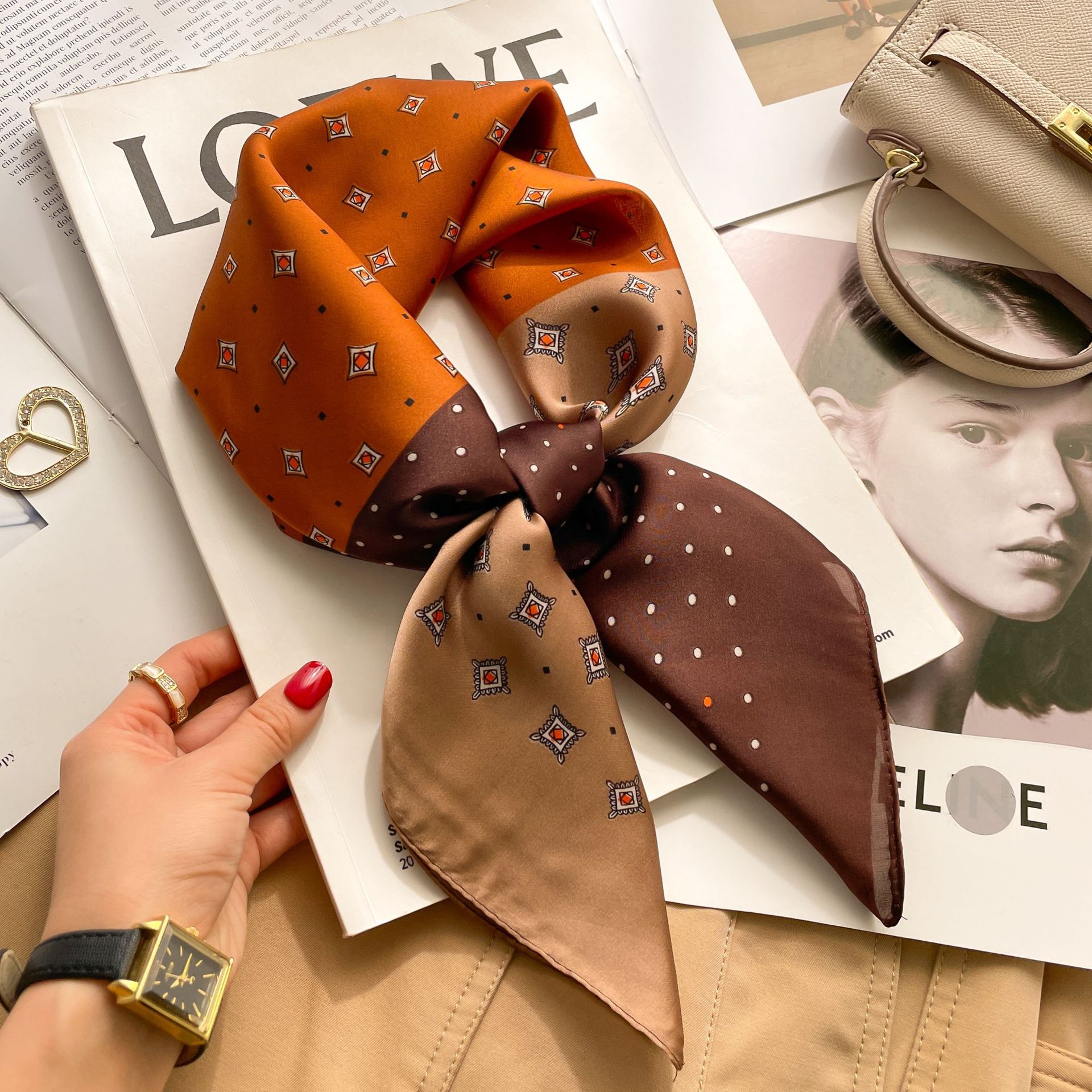 2025 Luxury Fashion Print 70*7 - Luxury Bags For Summer recension och pris