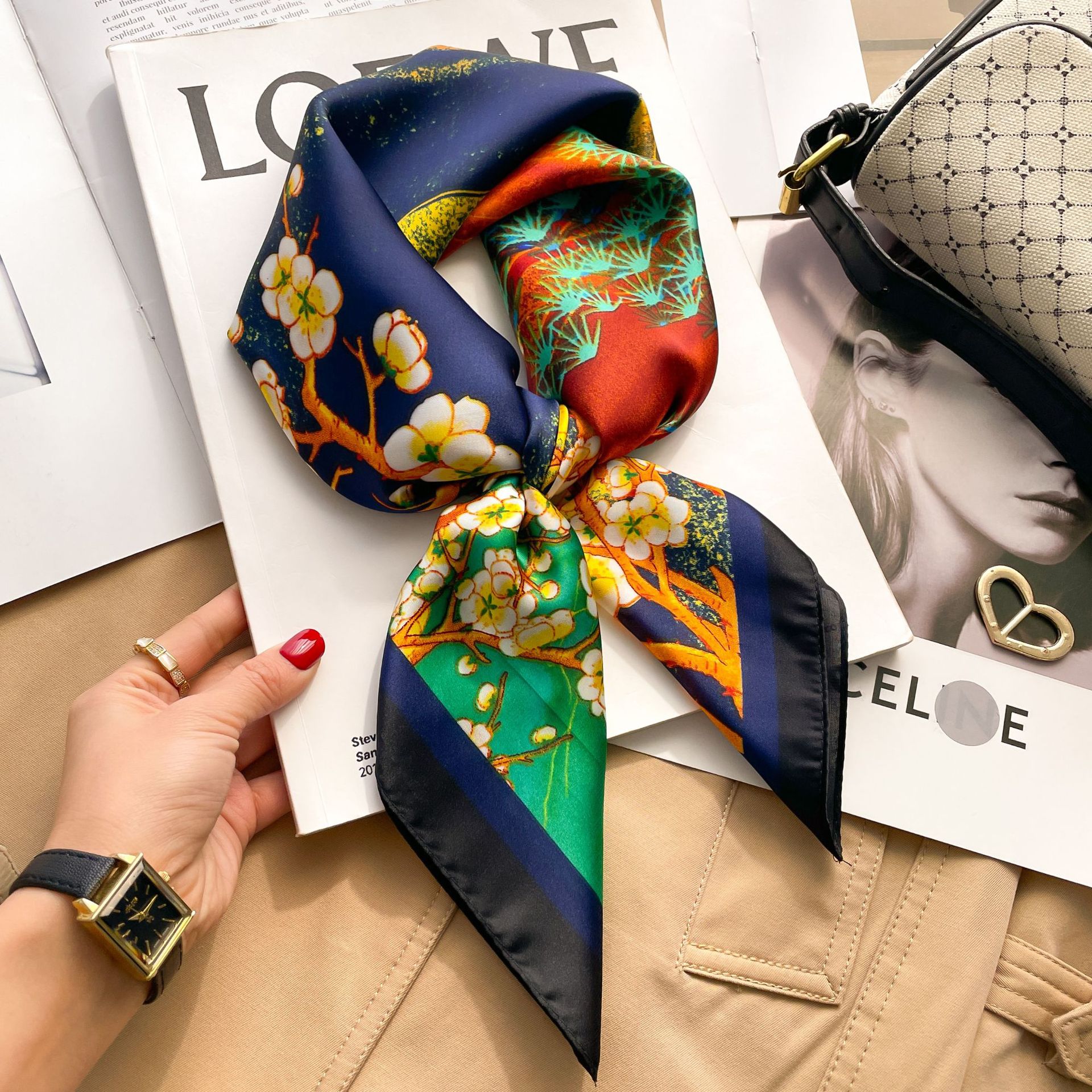 2025 Luxury Fashion Print 70*7 - Luxury Bags For Summer recension och pris