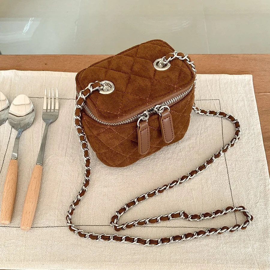 Mini Suede Women Shoulder Bag  - Luxury Bags Sling recension och pris
