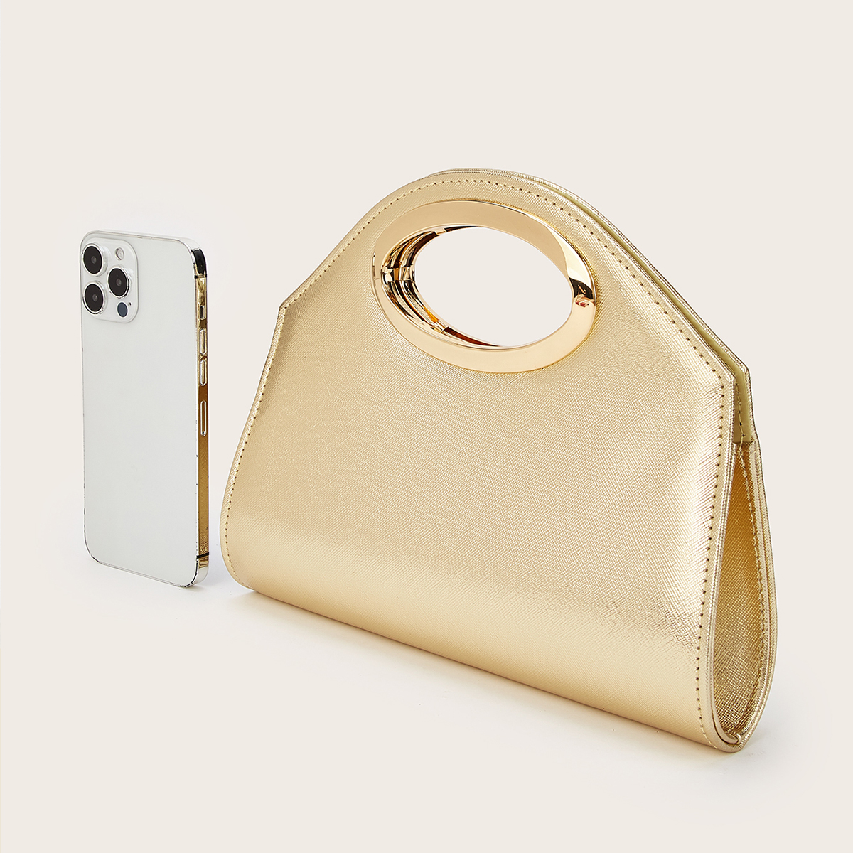 Women's Evening Bag, Gold Colo - Luxury Bags Office recension och pris