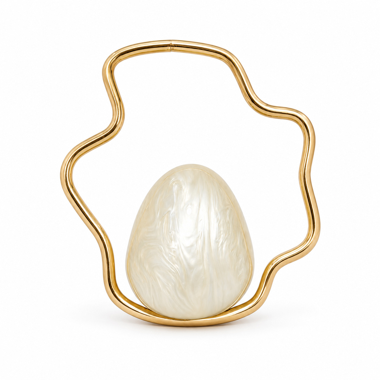 Women Acrylic mini egg bag cut - Luxury Bags And Accessories recension och pris