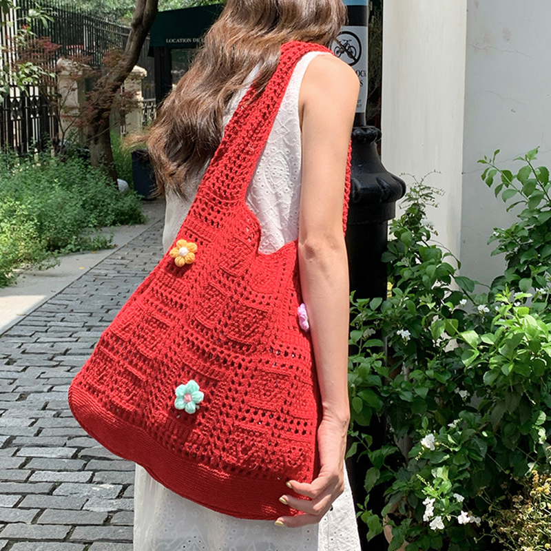 Simple Crochet Tote Bags Fashi - Luxury Beach Bags Ysl recension och pris