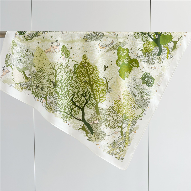 12MM Soft Silk Scarf 65CM Wome - Luxury Bags And Accessories recension och pris
