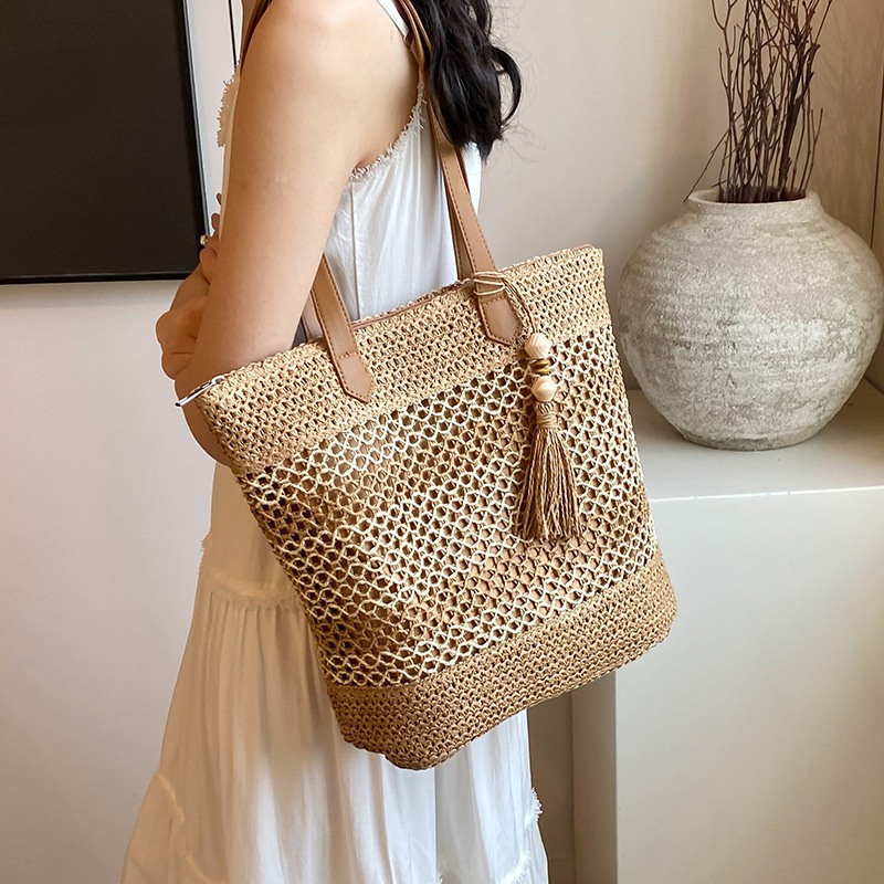 Summer Straw Bags for Women Hi - Luxury Beach Bags Ysl recension och pris