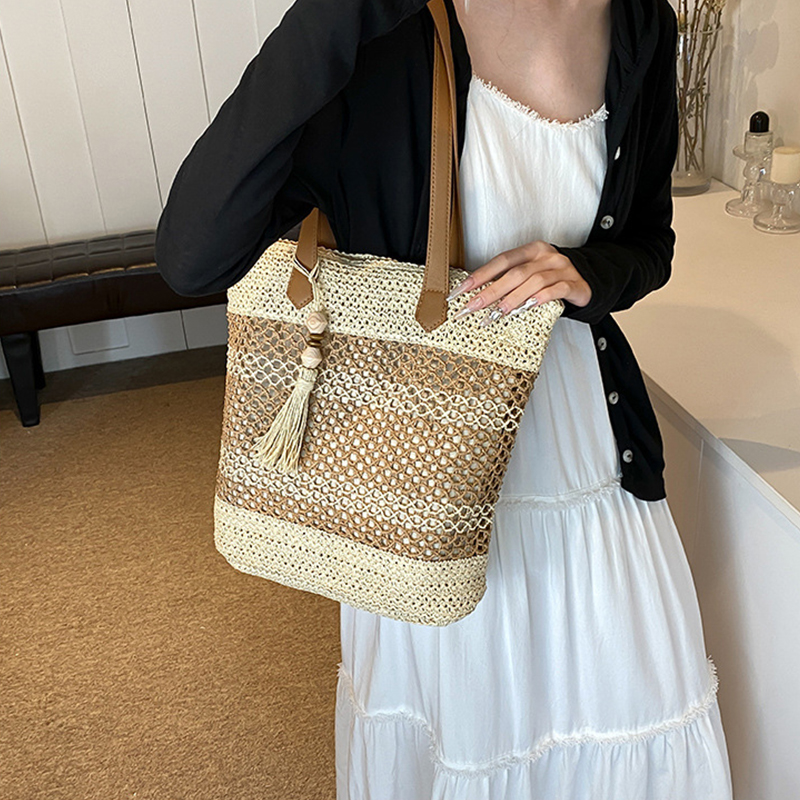 Summer Straw Bags for Women Hi - Luxury Beach Bags Ysl recension och pris