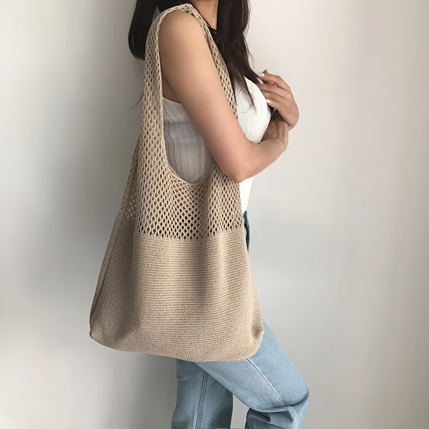 Large Capacity Retro Hollow Cr - Luxury Beach Bags Ysl recension och pris