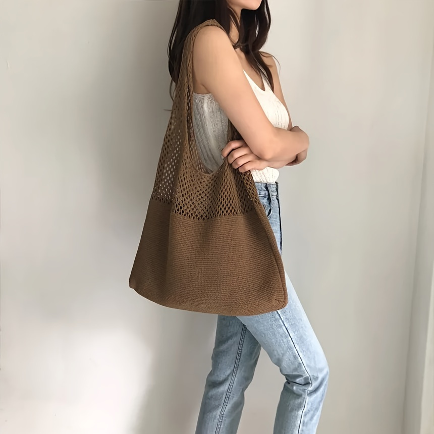 Large Capacity Retro Hollow Cr - Luxury Beach Bags Ysl recension och pris