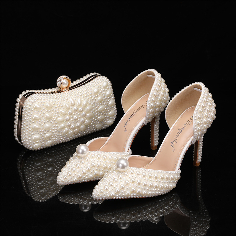 Bag and Shoe Set for Women Pea - Luxury Bags Made recension och pris