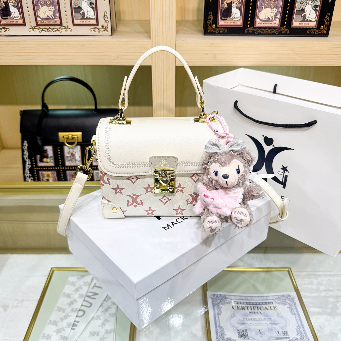 Classic Leather Shoulder Bag F - Luxury Bags From China recension och pris