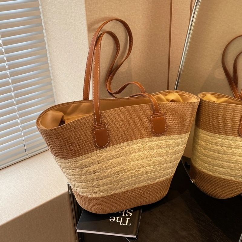 Straw bag bag women's summer i - Luxury Beach Bags Ysl recension och pris