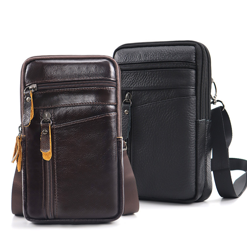 Men Luxury Genuine Leather Pho - Luxury Bags Made recension och pris