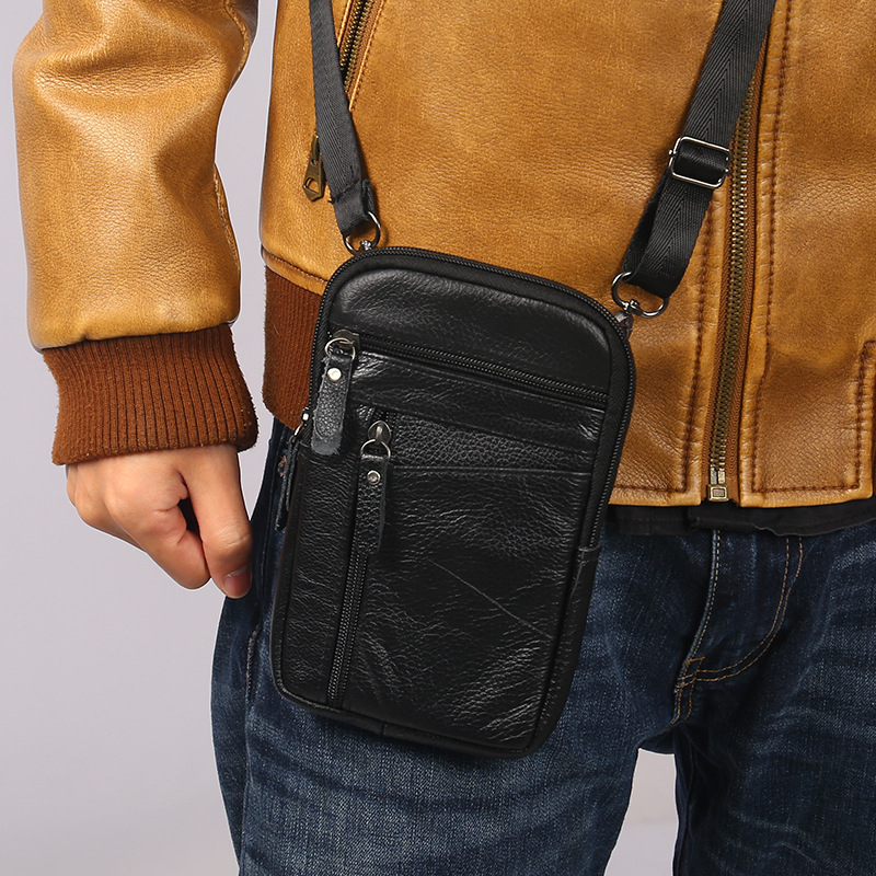 Men Luxury Genuine Leather Pho - Luxury Bags Made recension och pris