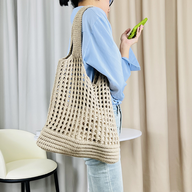 Vintage Hollow Design Woven Wo - Luxury Beach Bags Ysl recension och pris
