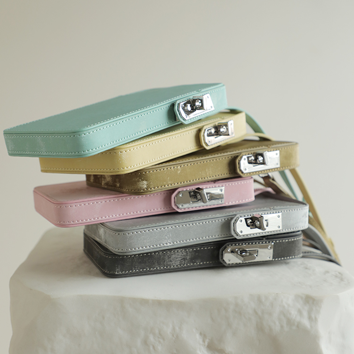 Luxury Fashion Velvet Leather  - Luxury Bags Sling recension och pris