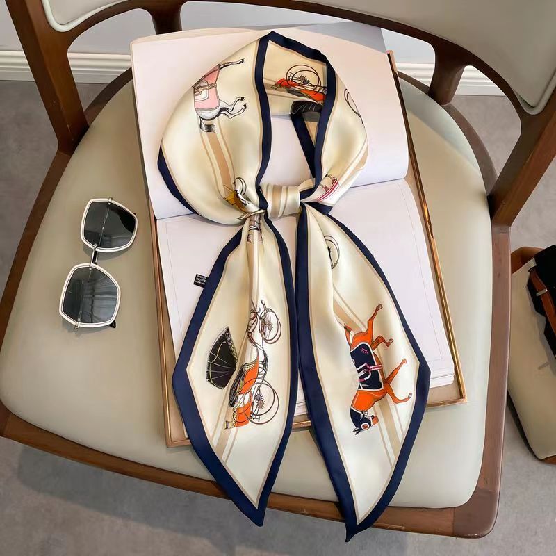 Luxury Design Silk Skinny Head - Luxury Bags Made recension och pris