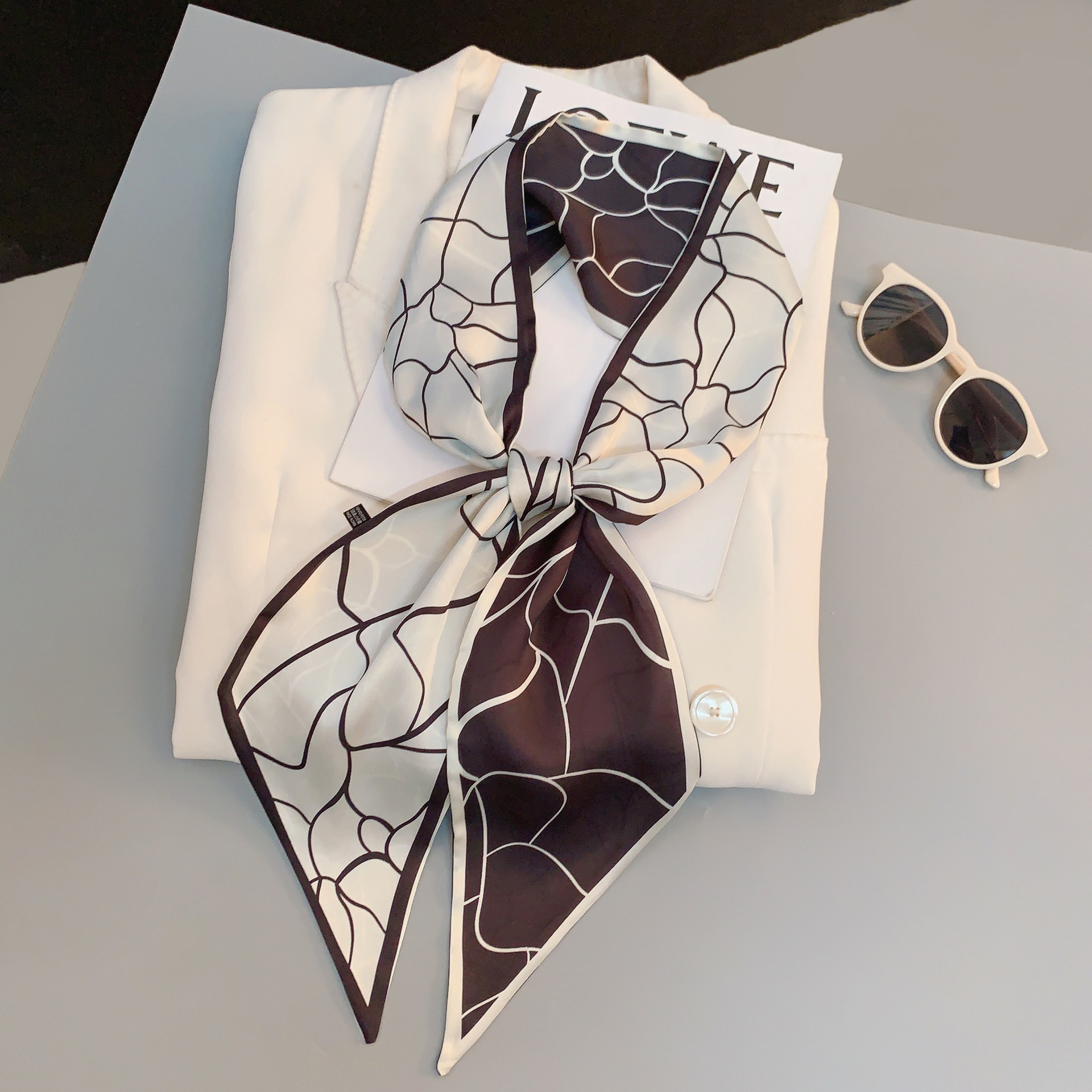 Luxury Design Silk Skinny Head - Luxury Bags Made recension och pris