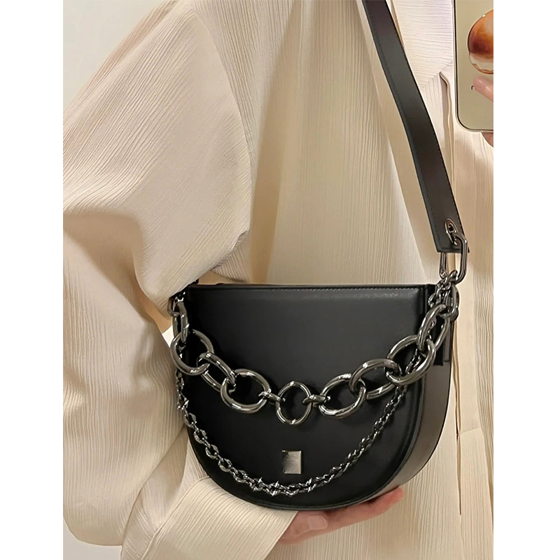 Fashion Semicircle Saddle Bags - Luxury Bags Sling recension och pris