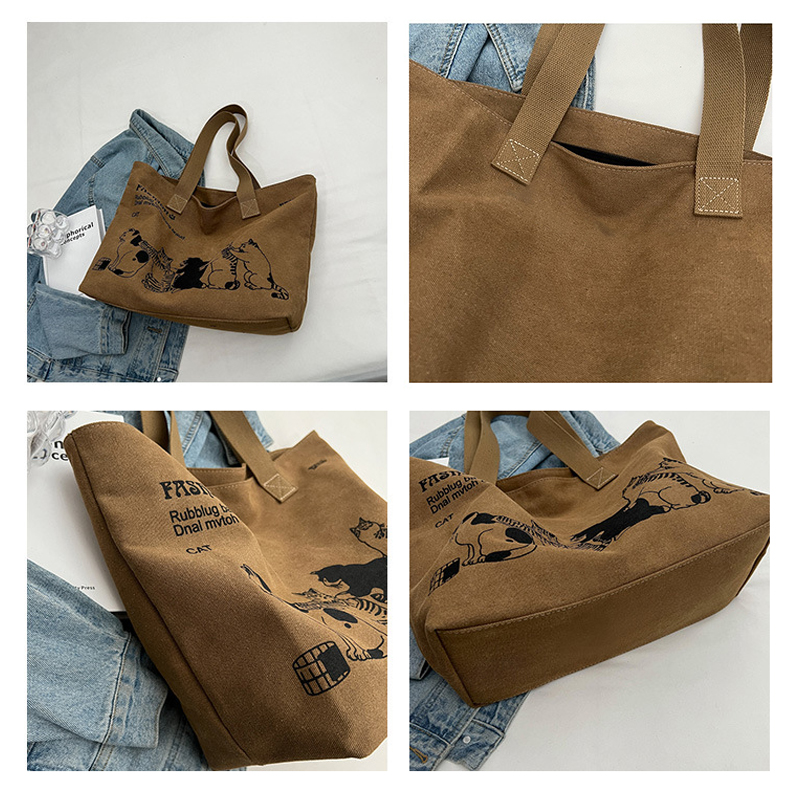 Women's Fashionable Canvas Tot - Canvas Tote Designer recension och pris