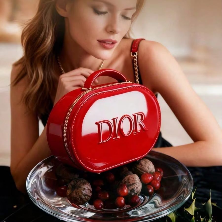 Dior’s Bag Red Cosmetic Bag Lu - Luxury Bags Dior recension och pris