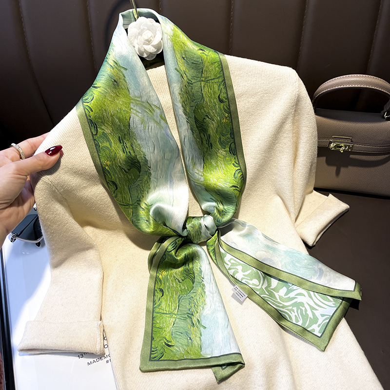 100% Mulberry Silk Painting Pr - Luxury Bags And Accessories recension och pris