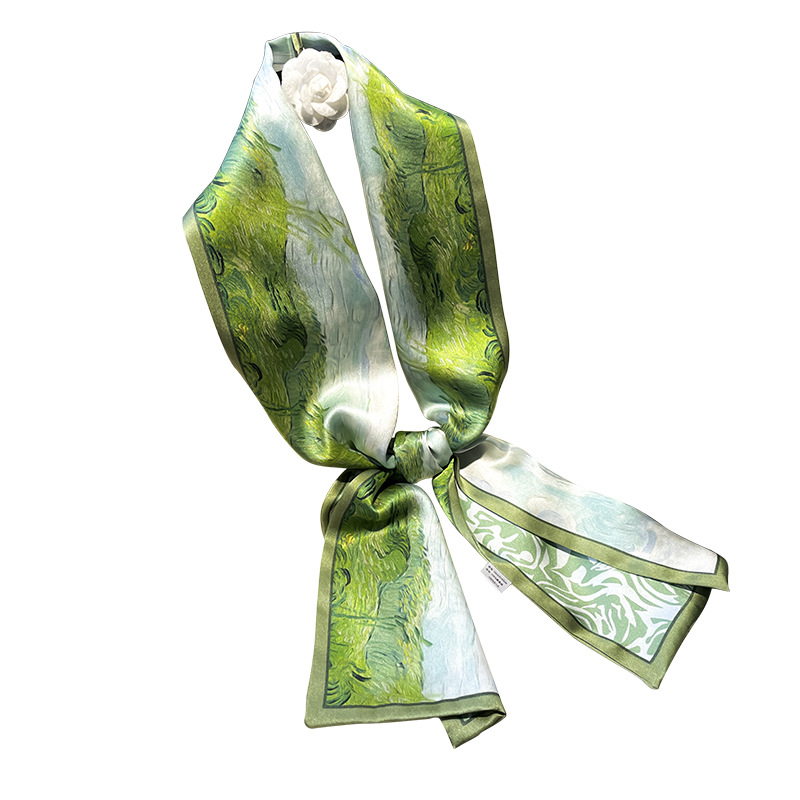 100% Mulberry Silk Painting Pr - Luxury Bags And Accessories recension och pris