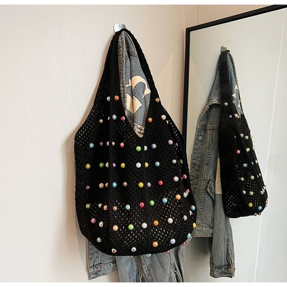 Casual Boho Crochet Beach Tote - Luxury Beach Bags Ysl recension och pris