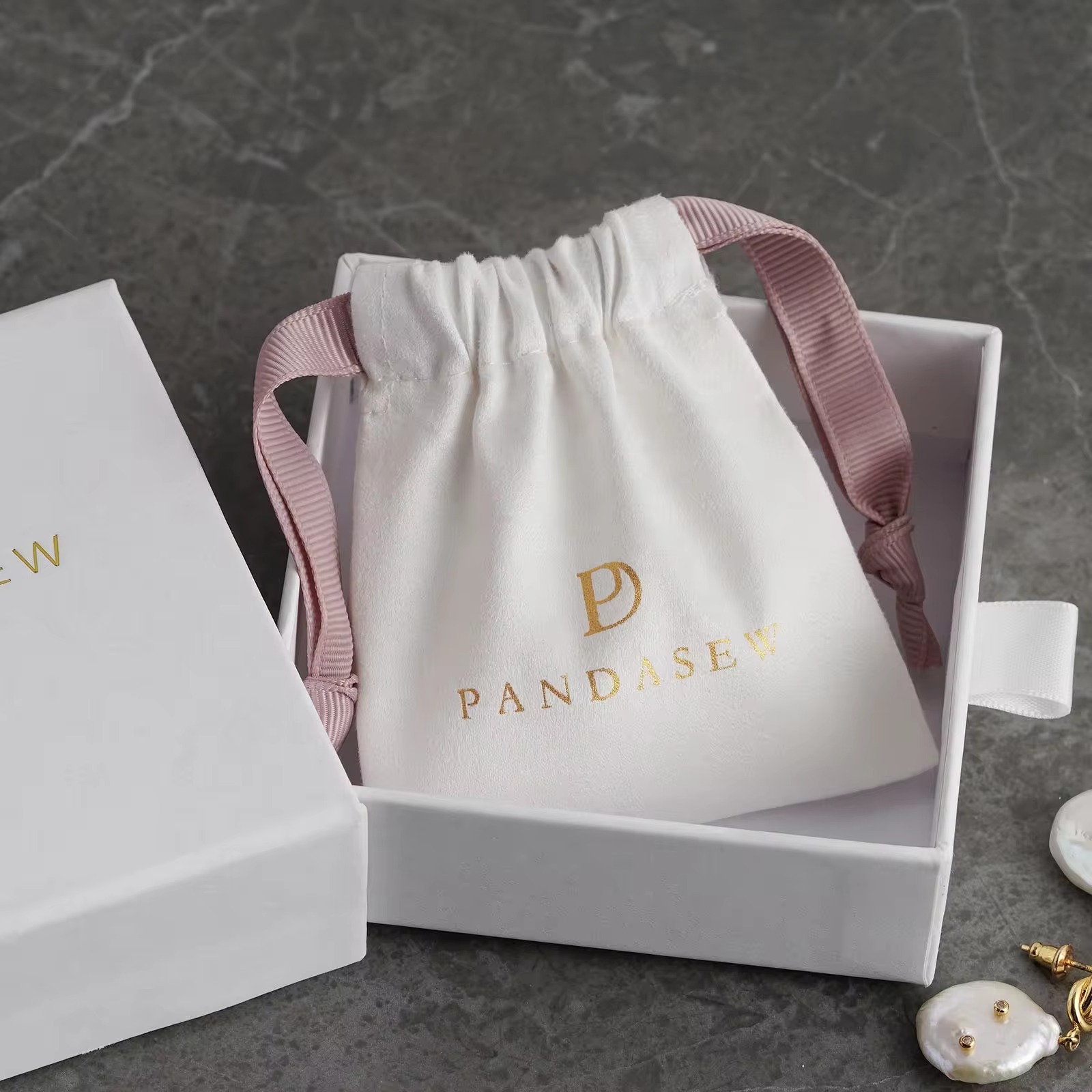 Custom Logo Luxury Suede Draws - Luxury Bags From China recension och pris
