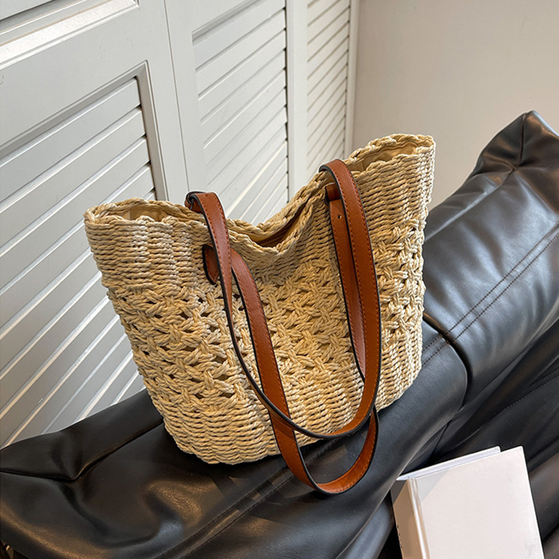 Designer Casual Rattan Wicker  - Luxury Beach Bags Ysl recension och pris