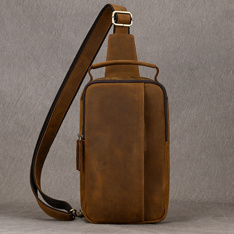 Luxury Male Chest Bags Genuine - Luxury Bags Sling recension och pris