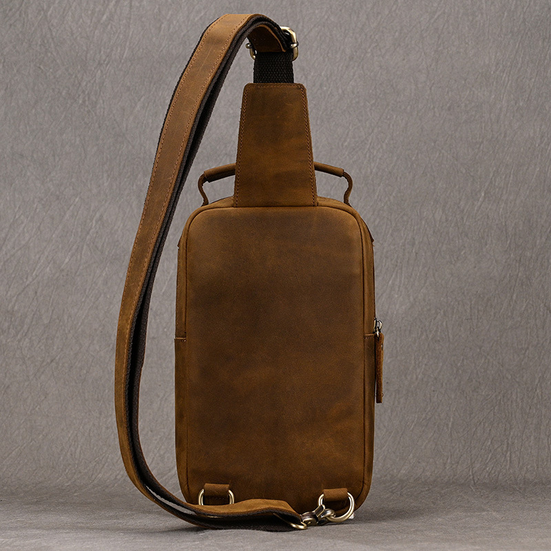 Luxury Male Chest Bags Genuine - Luxury Bags Sling recension och pris