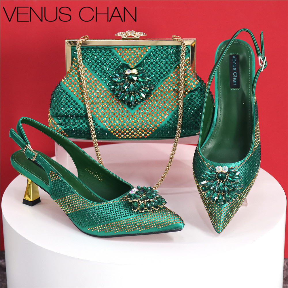 2025 Italian Design Rhinestone - Luxury Bags And Shoes recension och pris