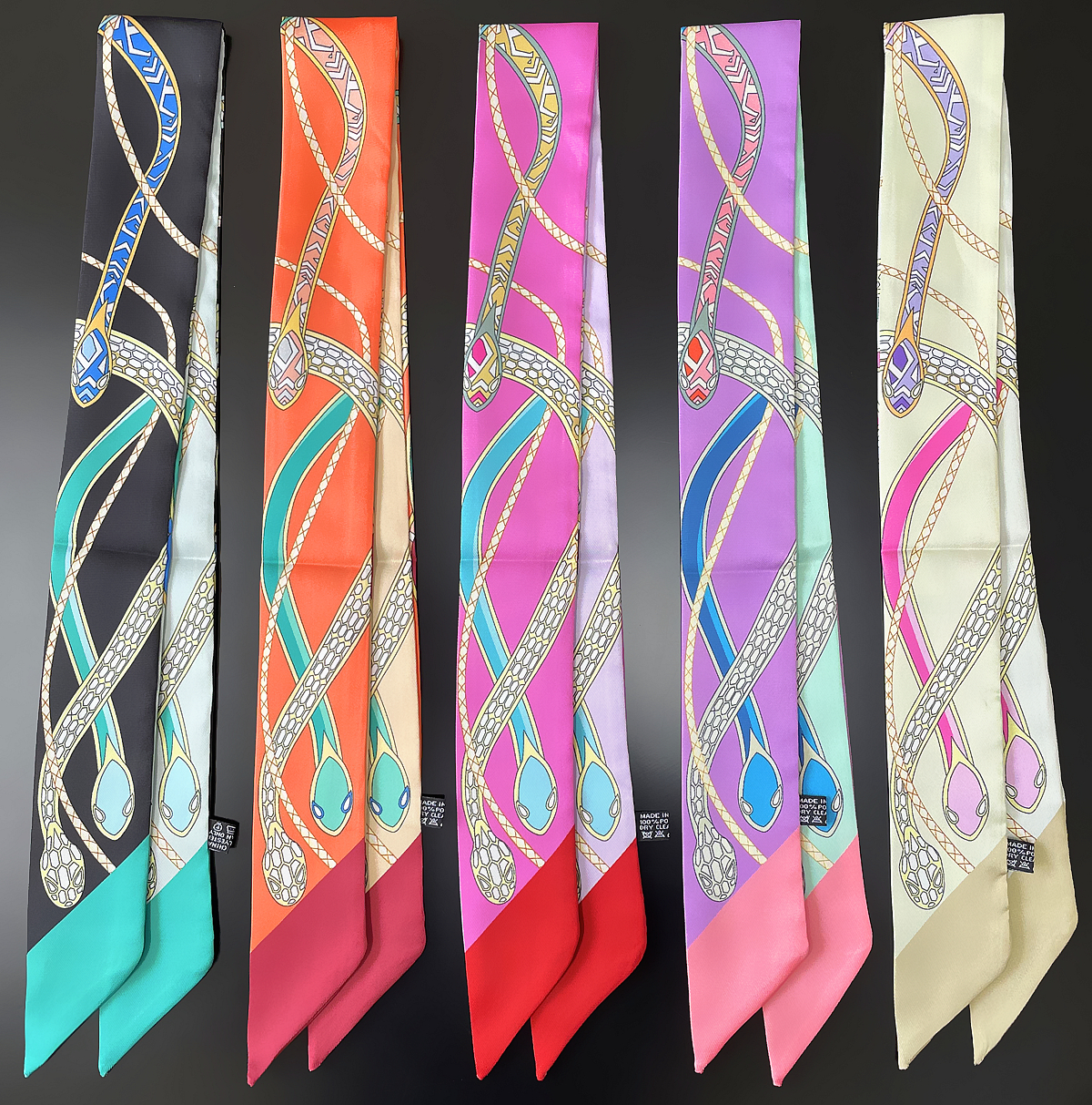 New Brand Design Colored Snake - Luxury Bags Made recension och pris