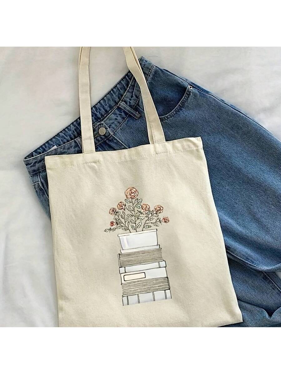 Retro Canvas Tote Bag With Boo - Canvas Tote Designer recension och pris