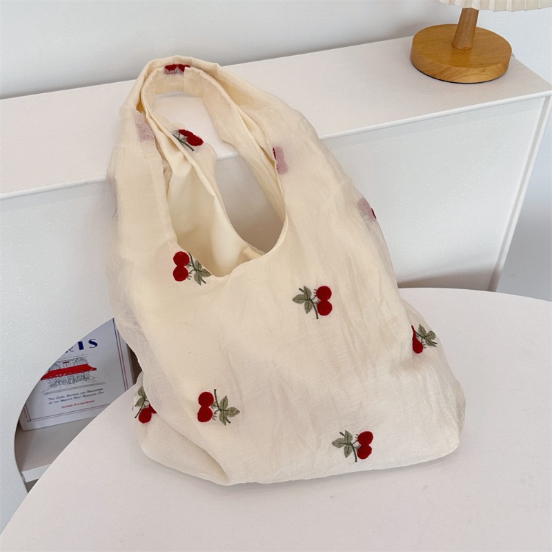 Designer Bags Luxury Cherry Em - Canvas Tote Designer recension och pris
